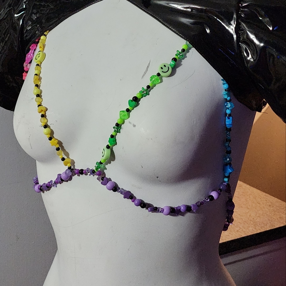 Bead bikini top!